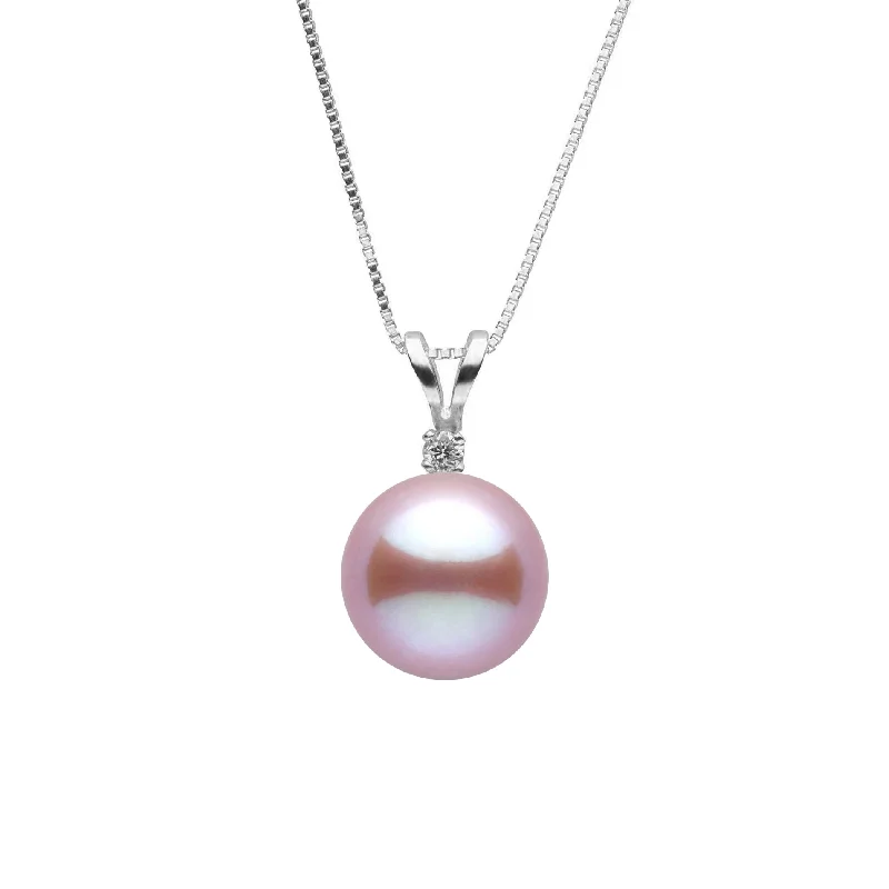 Flash Sale On Stunning Jewelry – Don't Miss Out Harmony Collection 8.5-9.0 mm Lavender Freshadama Freshwater Pearl & Diamond Pendant