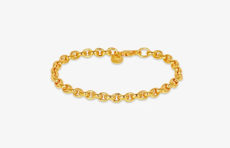 IX Rene 22K Gold Plated Bracelet