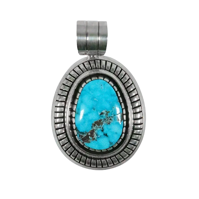 Candelaria Turquoise Pendant | Marian Nez