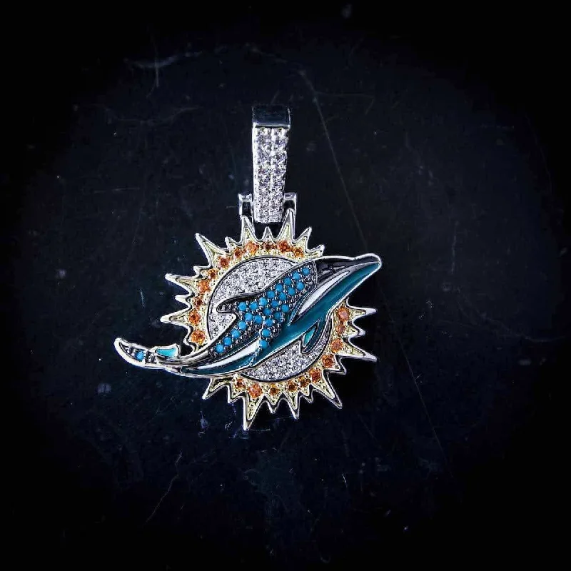 Miami Dolphins Official NFL Pendant