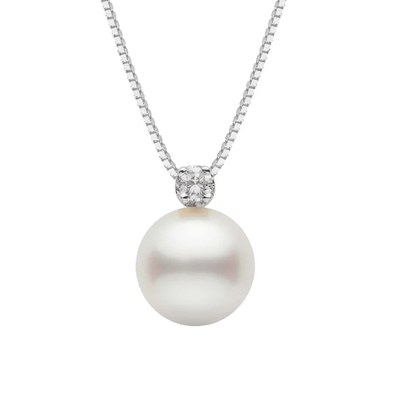 Exclusive Jewelry Sale Event – Shop Now North Star Collection 11.0-12.0 mm White South Sea Pearl and Diamond Pendant