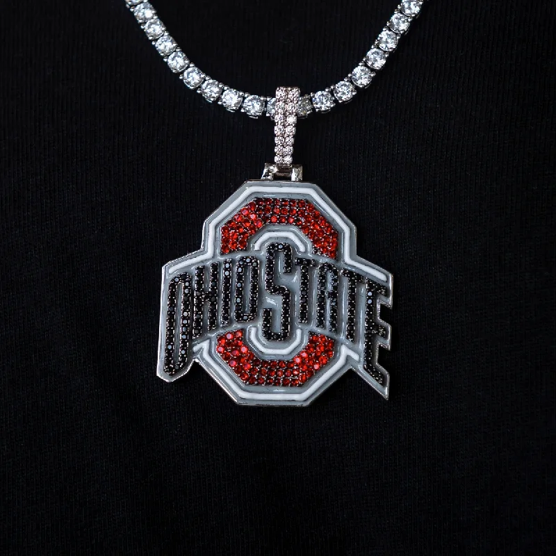 Best Jewelry Sale Prices – Limited-Time Offer Ohio State Buckeyes Official NCAA Logo Pendant