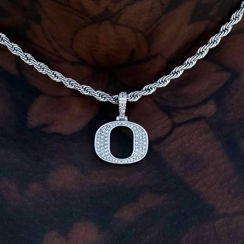 Oregon Ducks Official NCAA Micro Logo Pendant