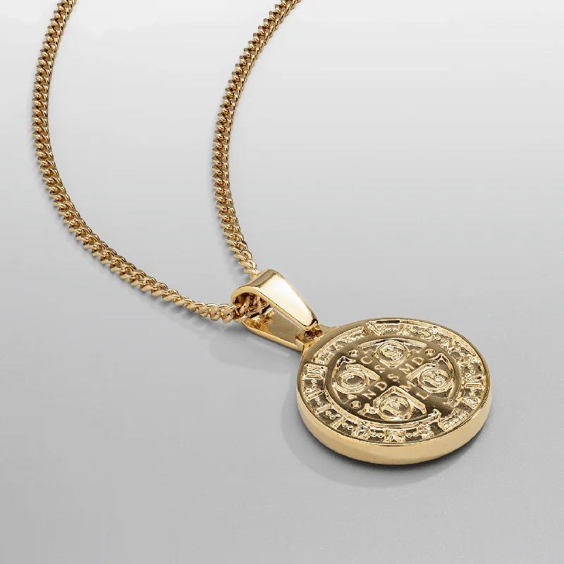 Discounted Jewelry For A Glamorous Look Saint Benedict (Gold)