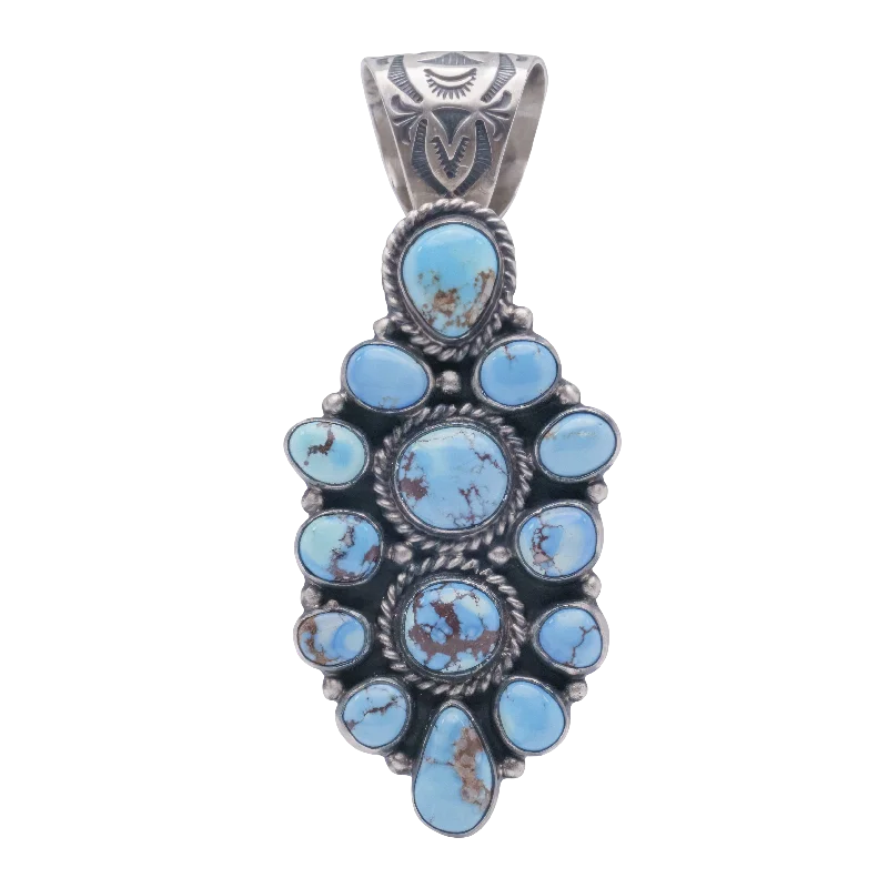 Golden Hills Turquoise Pendant | G. James