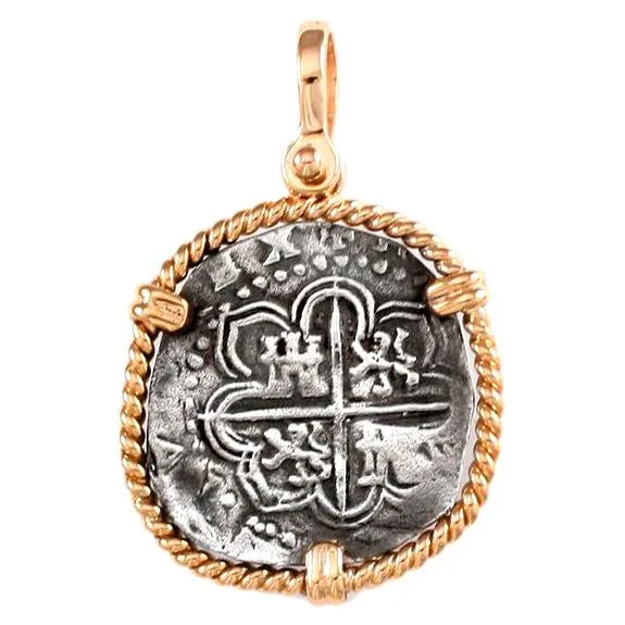 Huge Savings On Premium Jewelry Styles Pendant with 1 1/2" Replica Atocha Coin