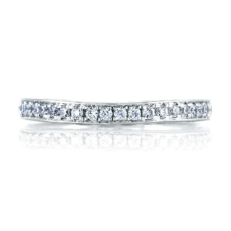 Handcrafted Jewelry Sale – Unique Designs At Low Prices A.Jaffe Signature Peacock Engraved Bezel Set Profile Diamond Wedding Band MRS452/29