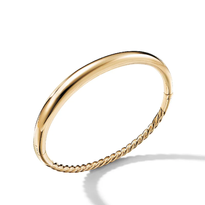 Shine Bright With Our Special Jewelry Promotions Pure Form® Smooth Bracelet in 18K Yellow Gold\, 6.5mm