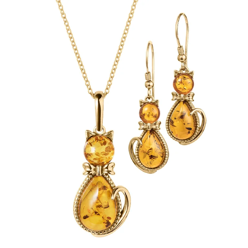 Unmissable Jewelry Discounts – Elevate Your Look For Less Baltic Amber Feline Collection