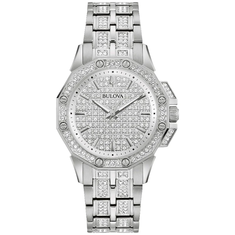 Versatile Layering Jewelry For Effortless Chic Bulova Crystal Octava Collection 96L305