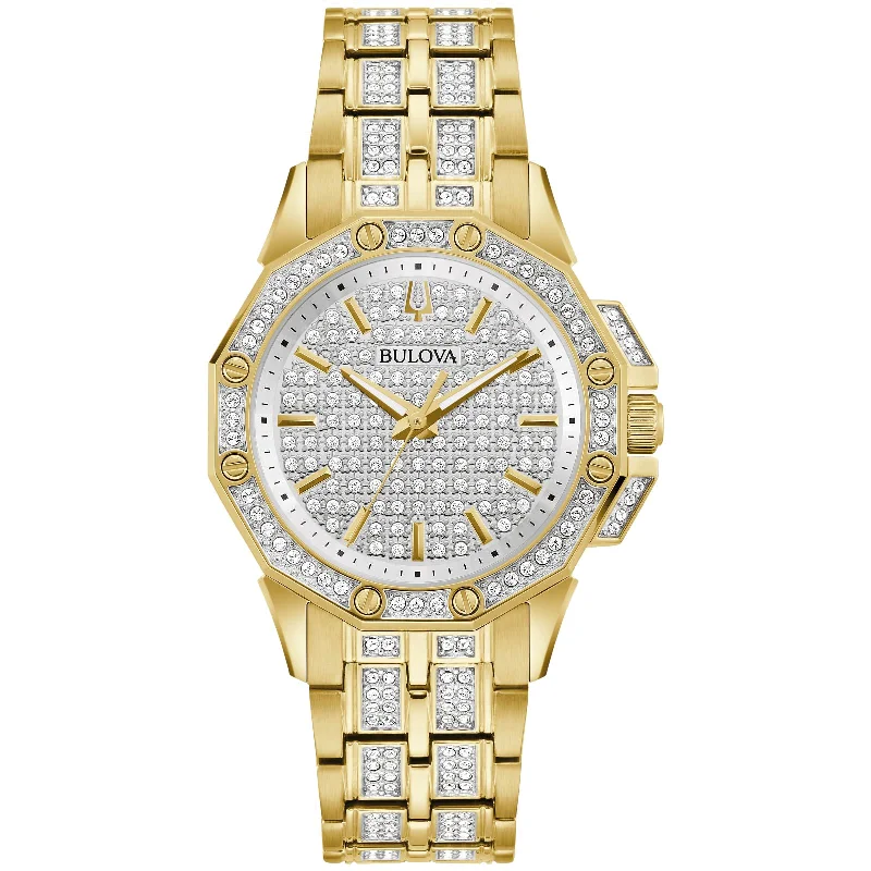 Clearance Sale On High-End Jewelry Collections Bulova Crystal Octava Collection 98L302