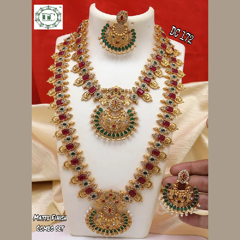 Special Offers On Handcrafted And Designer Jewelry Diksha Collection Gold Plated Bridal Jewellery  Set