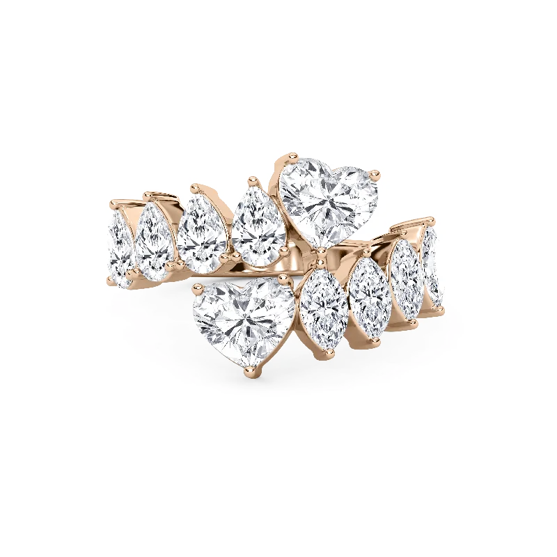 Premium Jewelry At Promotional Prices – Shine Today Fancy Heart Crossover Ring