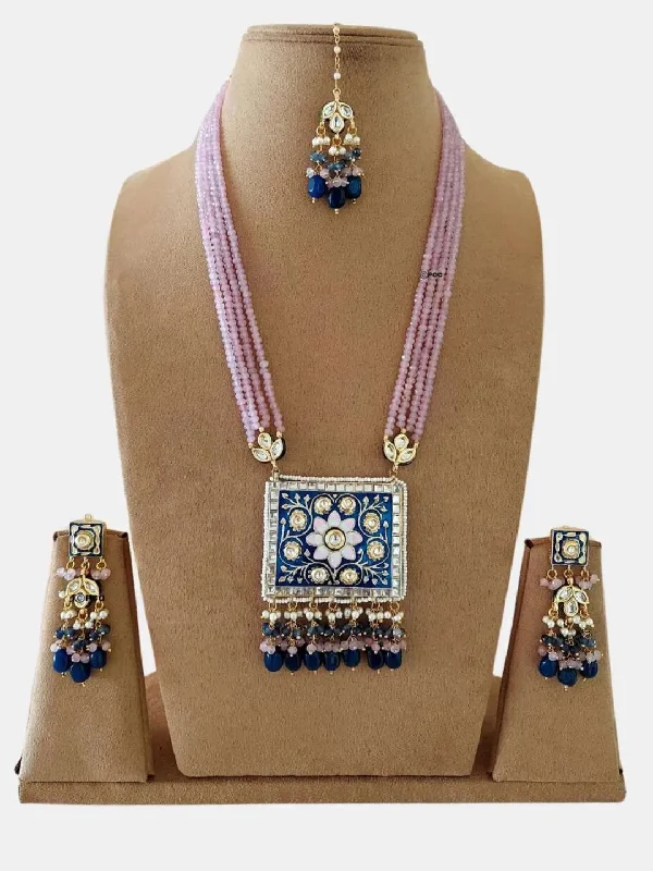 Handmade Kundan Necklace Set