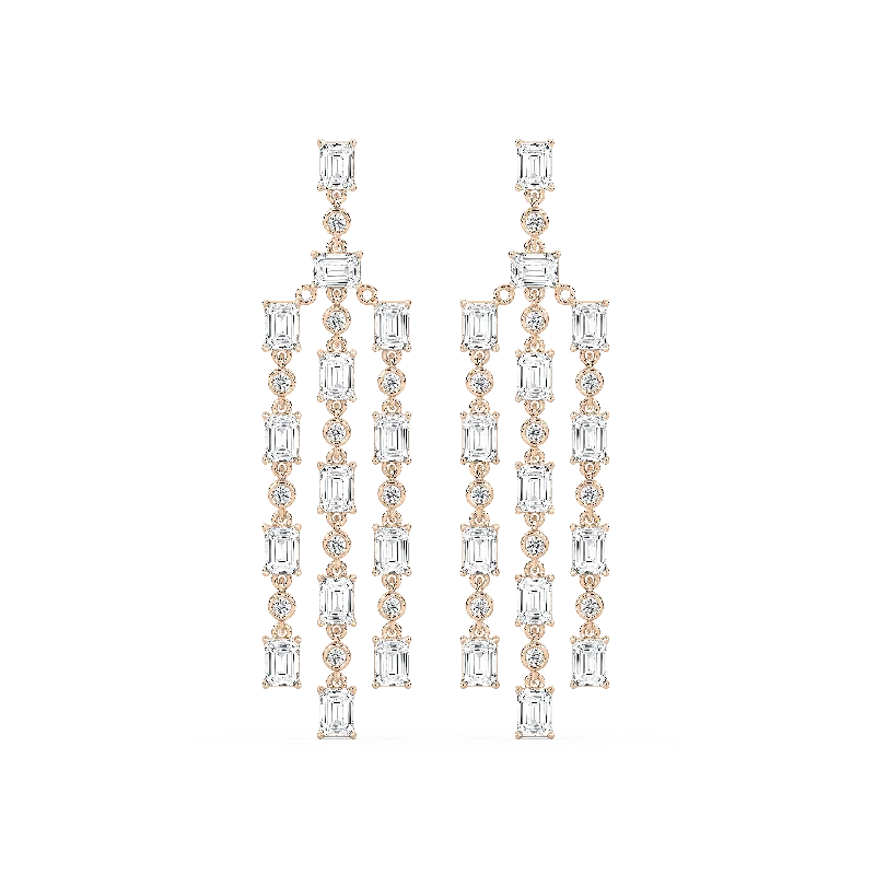 Limited-Time Offer On Elegant Jewelry Pieces Long Geometric Drop Earrings