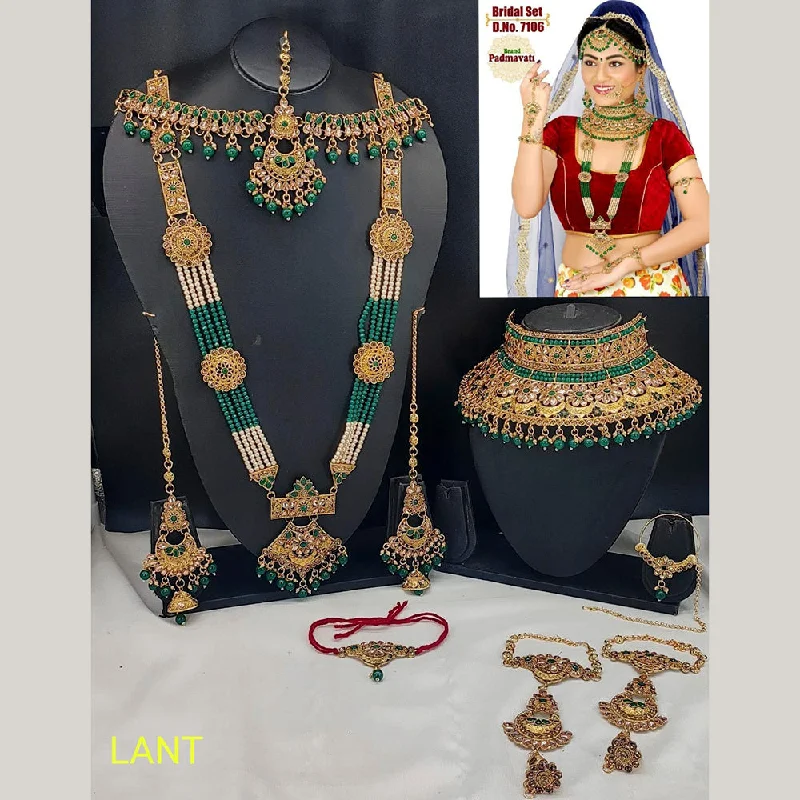 Lucentarts Jewellery Designer Bridal Jewellery Set