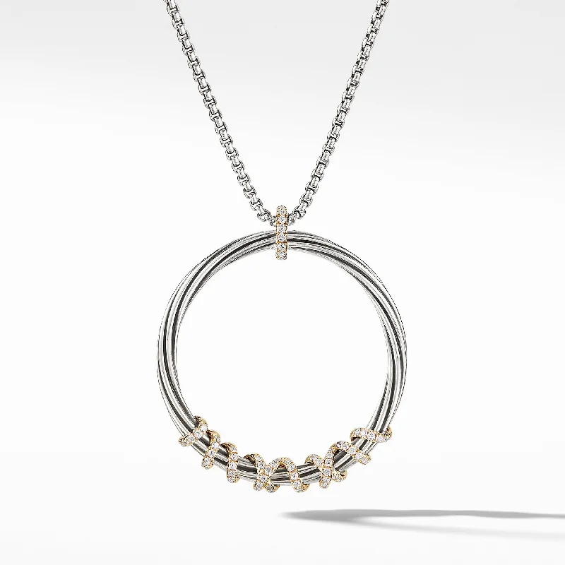 Limited-Time Jewelry Sale – Elegant Styles At Less Helena Large Pendant Necklace with Diamonds and 18K Gold\, 36.5mm