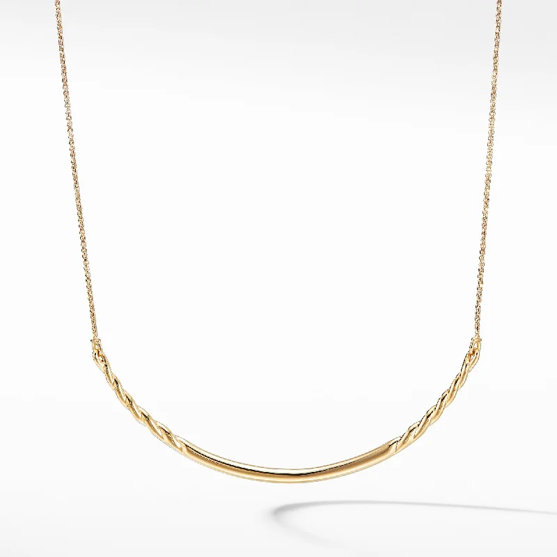 Exclusive Jewelry Sale – Shine For Less Pure Form® Collar Necklace in 18K Gold