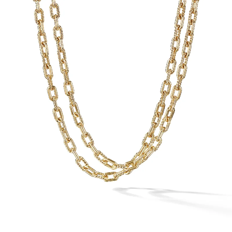 Special Sale On Handcrafted Jewelry – Shop Today DY Madison® Chain Necklace in 18K Yellow Gold\, 6mm