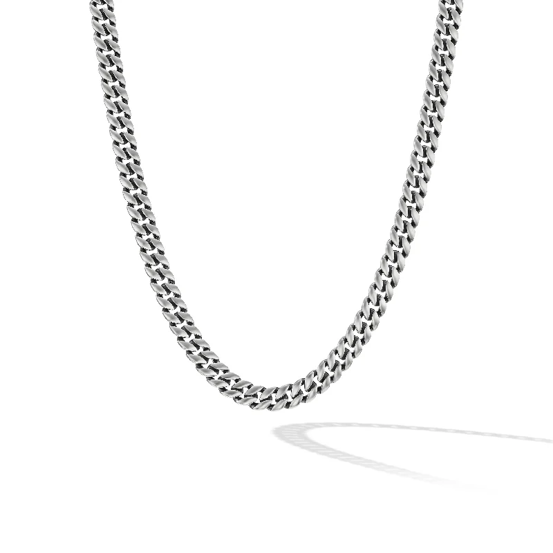 Stunning Jewelry At Even More Stunning Prices Curb Chain Necklace in Sterling Silver\, 8mm