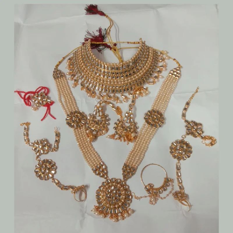 Shop Dazzling Jewelry With Special Promotional Discounts Neetu Art Gold Plated Bridal Jewellery Set