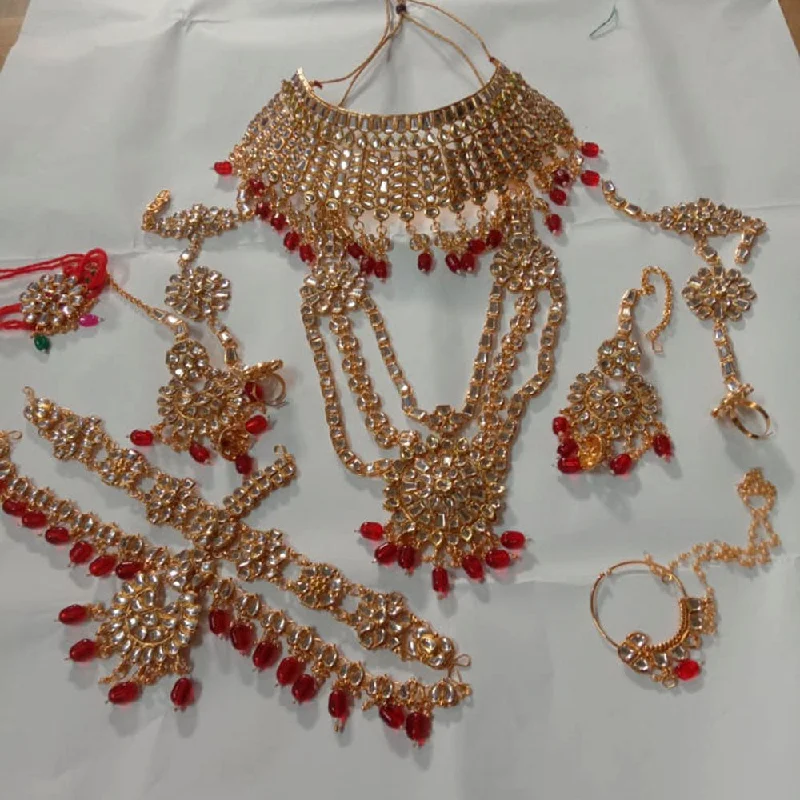 Exclusive Jewelry Sale – Sparkle For Less Neetu Art  Kundan Stone Bridal Jewellery Set for Women