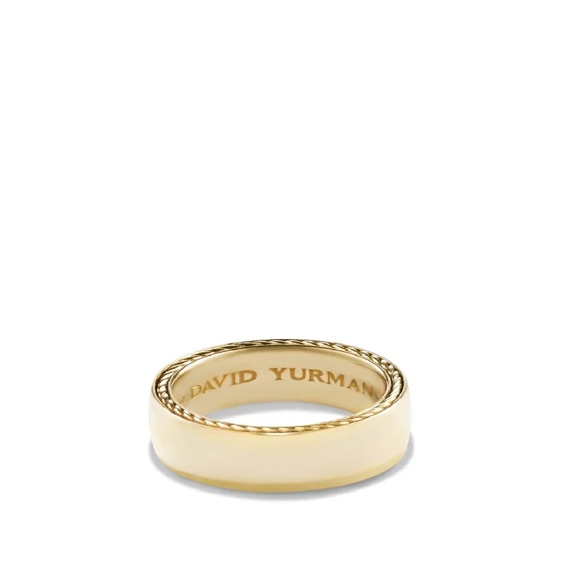 Limited-Time Jewelry Discounts – Shine Without The Splurge Streamline® Band Ring in 18K Yellow Gold\, 6mm