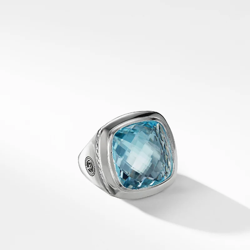 Timeless Elegance, Temporary Discounts – Act Fast Albion® Statement Ring in Blue Topaz