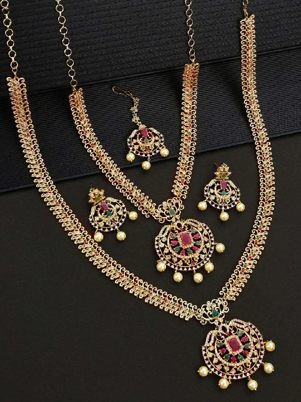 Seasonal Jewelry Sale – Upgrade Your Style Today Stylish Ad Necklace Set With Drop Earrings