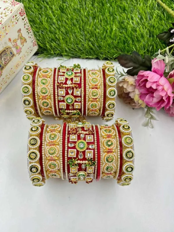 Traditional Heavy Dulhan Bridal Rajasthani Rajwadi Chooda